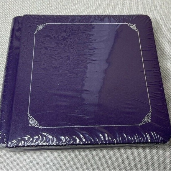 Creative Memories Other - Creative Memories  7x7 scrapbook purple with silver